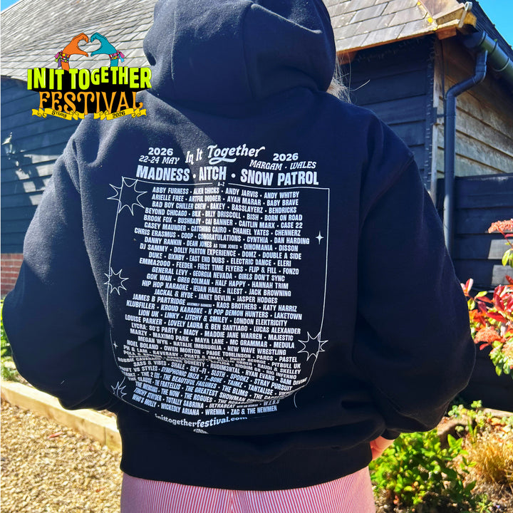 Official Merch - Claw Machine Line-Up Hoodie in Black
