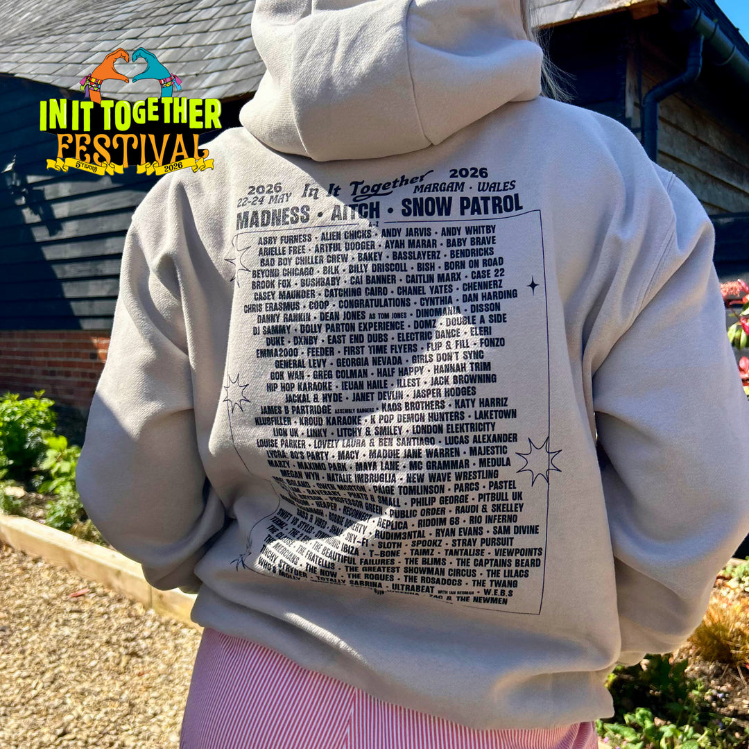 Official Merch - Bloom Box Hoodie in Stone