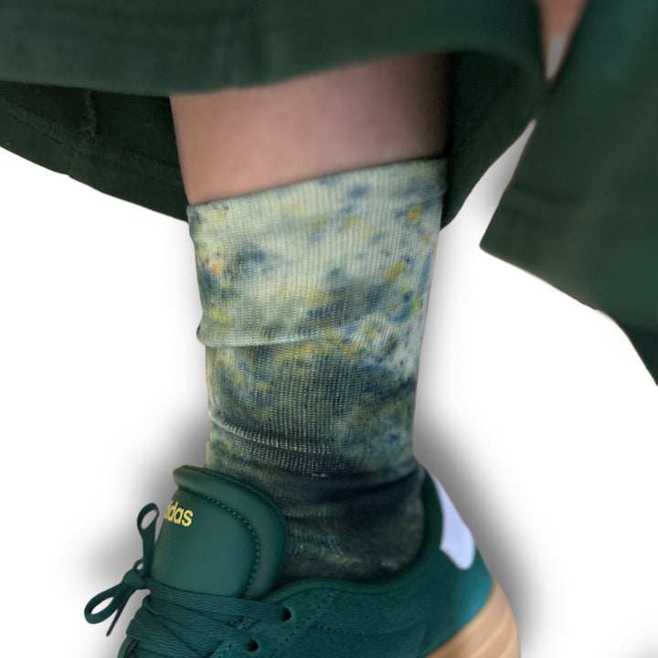 Crew Socks - Forest Green
