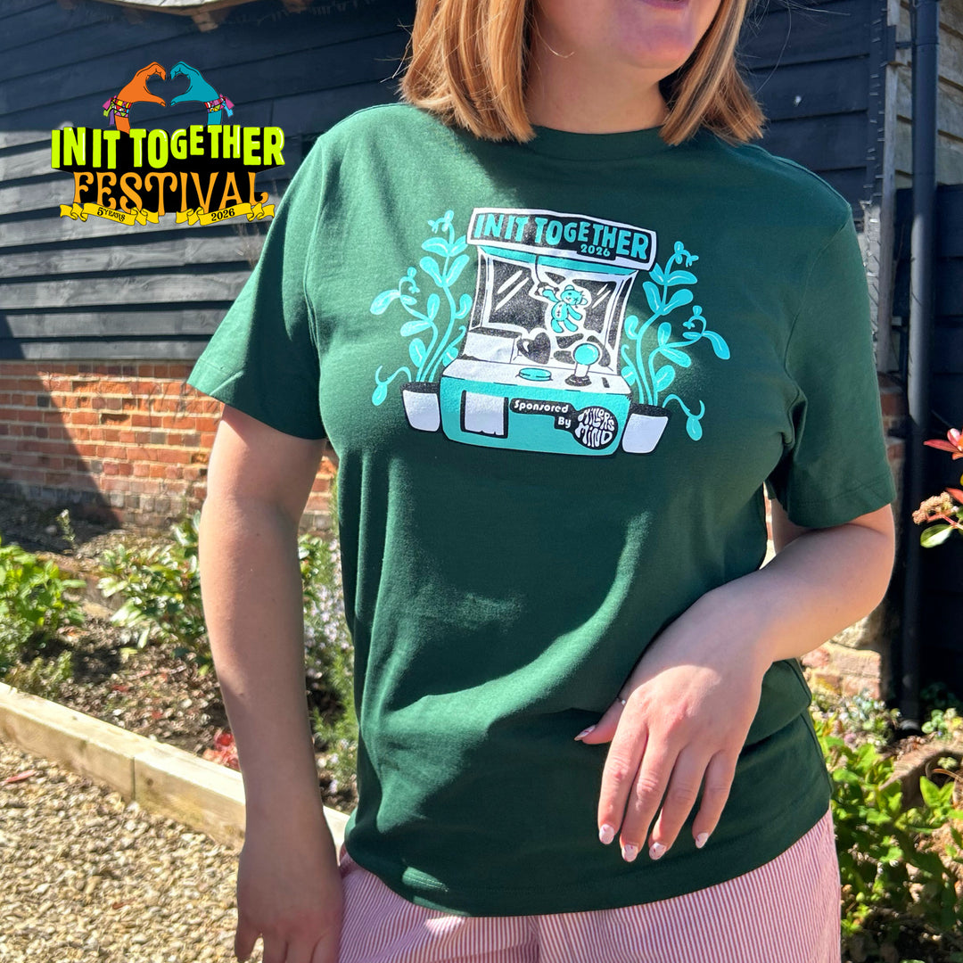 Official Merch - Claw Machine Line-Up Tee in Green