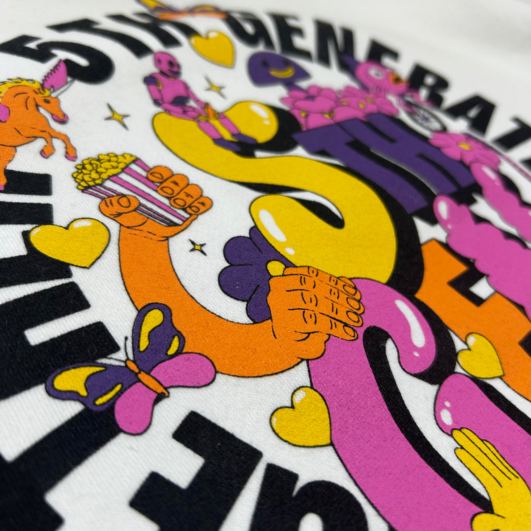 Official Merch - 5th Generation Hoodie in White