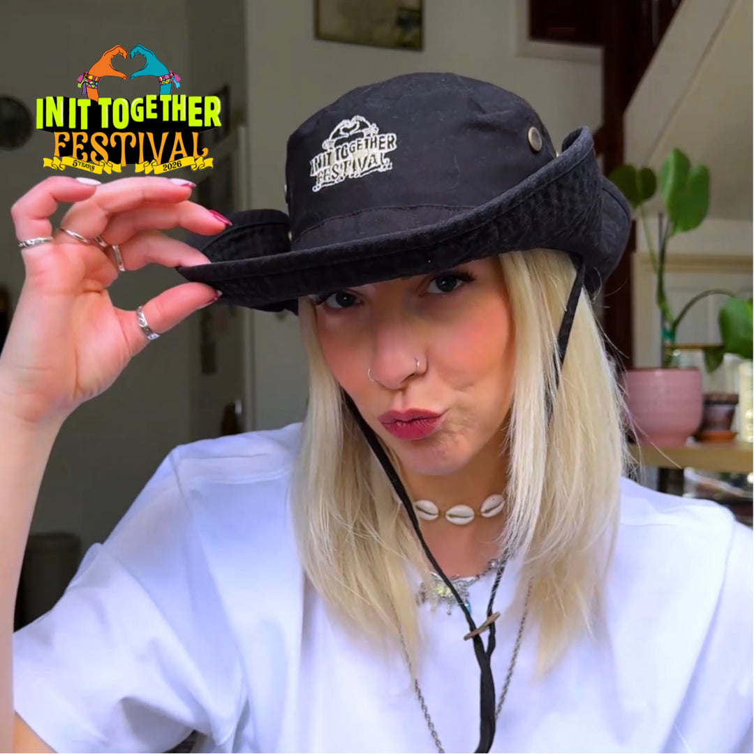 Official Merch - In It Together 26 Safari Hat in Black
