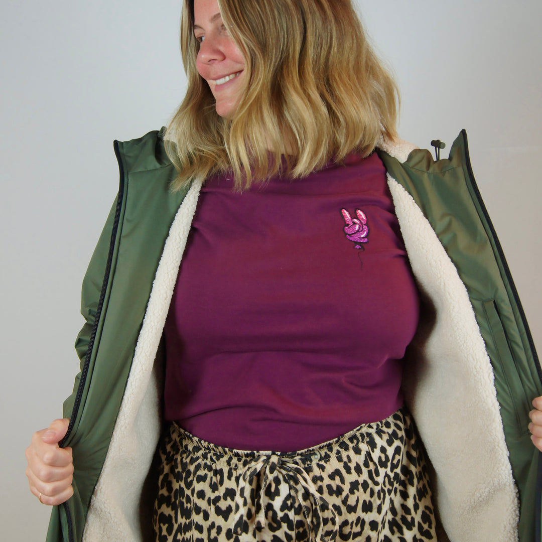 Wild Mushroom - Khaki Rain Coat