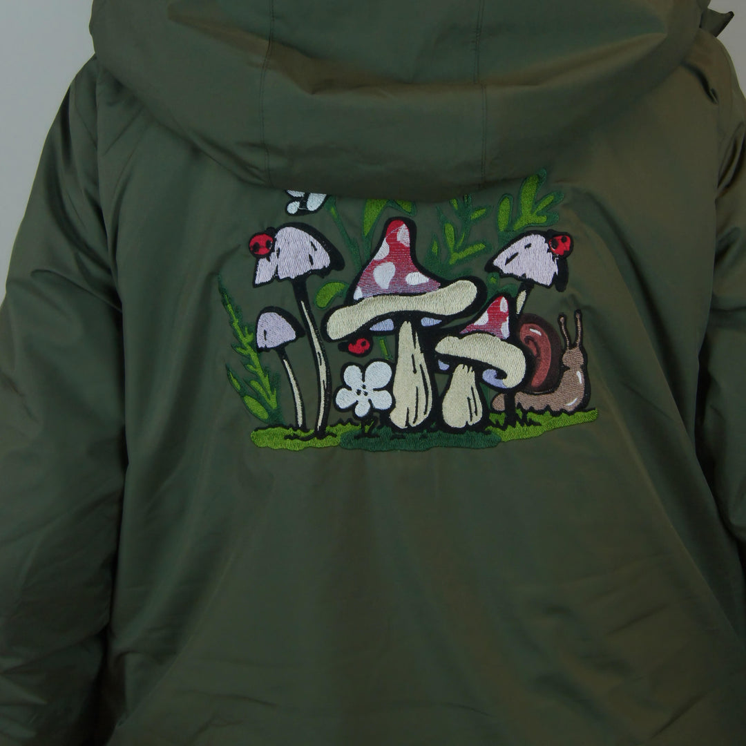 Wild Mushroom - Khaki Rain Coat