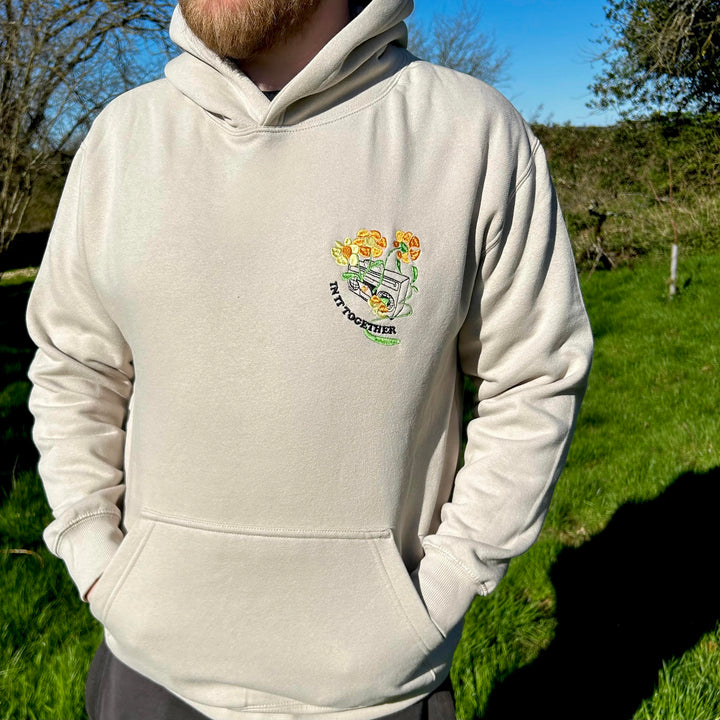Official Merch - Bloom Box Hoodie in Stone