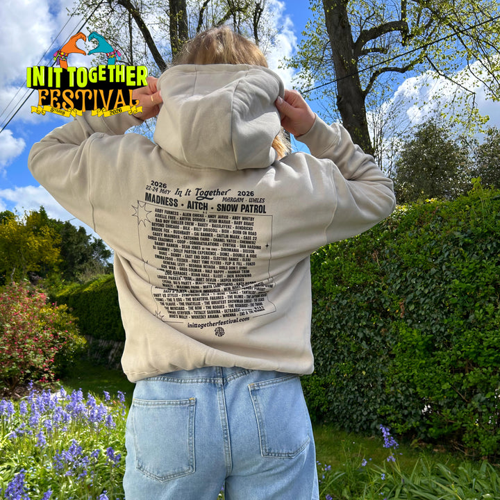 Official Merch - Bloom Box Hoodie in Stone