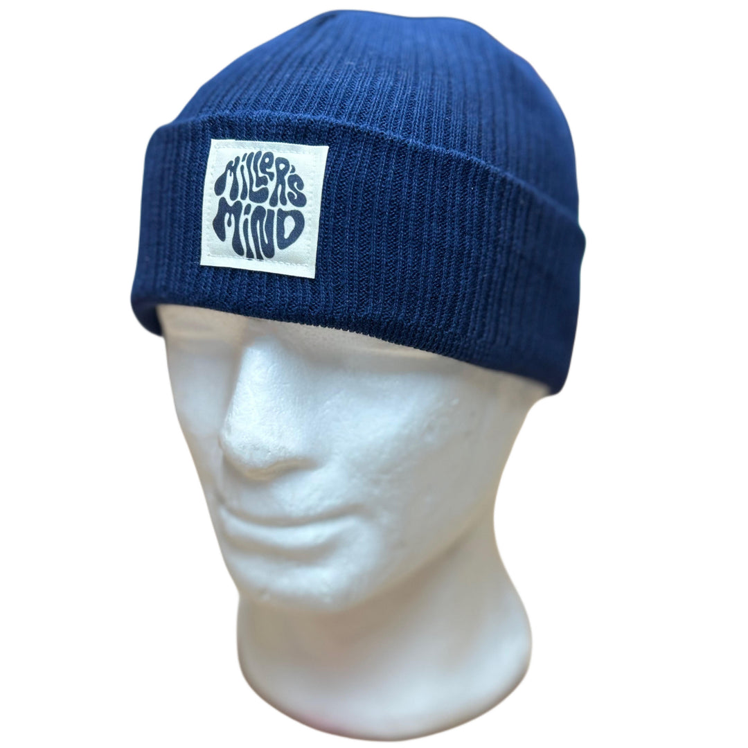 Beanie Hat - Accessories - MillersMind - beanie-hat-2 - ["Accessories","Beanie","Blue","cotton","Hat","navy","organic","yellow"]