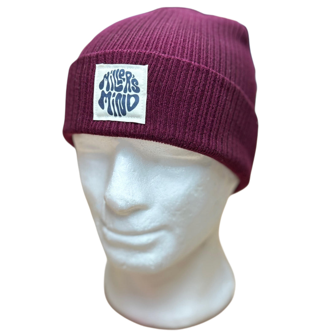 Beanie Hat - Accessories - MillersMind - beanie-hat-copy-2 - ["Accessories","Beanie","burgundy","Hat","organic"]