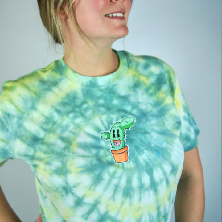 Cactus Jack Tee - Yellow & Emerald