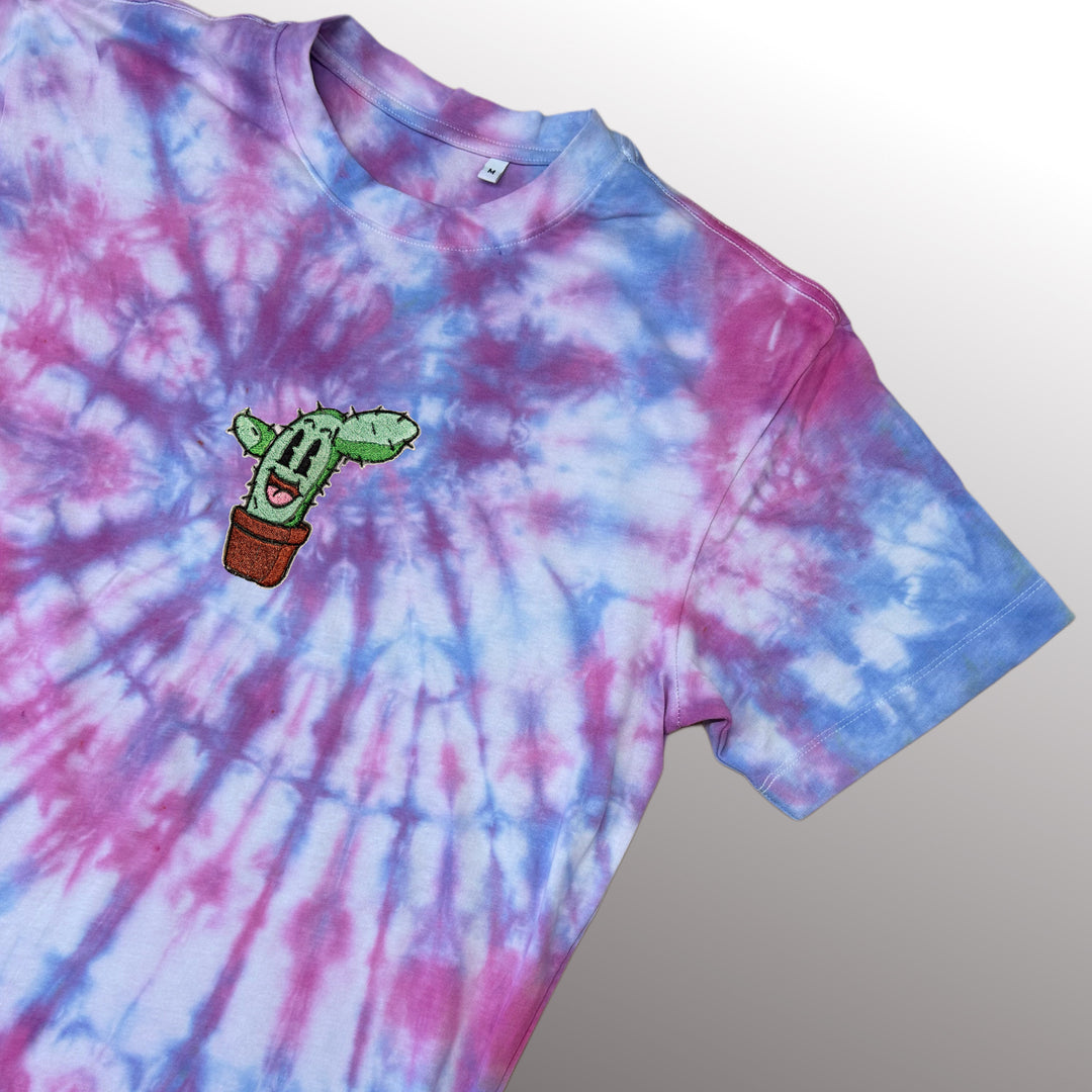 Cactus Tee - T-shirt - MillersMind - cactus-tee - ["embroidery","organic","T-shirt","Tie Dye"]