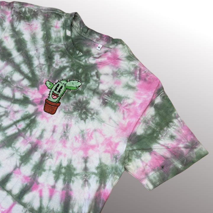 Cactus Tee - T-shirt - MillersMind - cactus-tee - ["embroidery","organic","T-shirt","Tie Dye"]