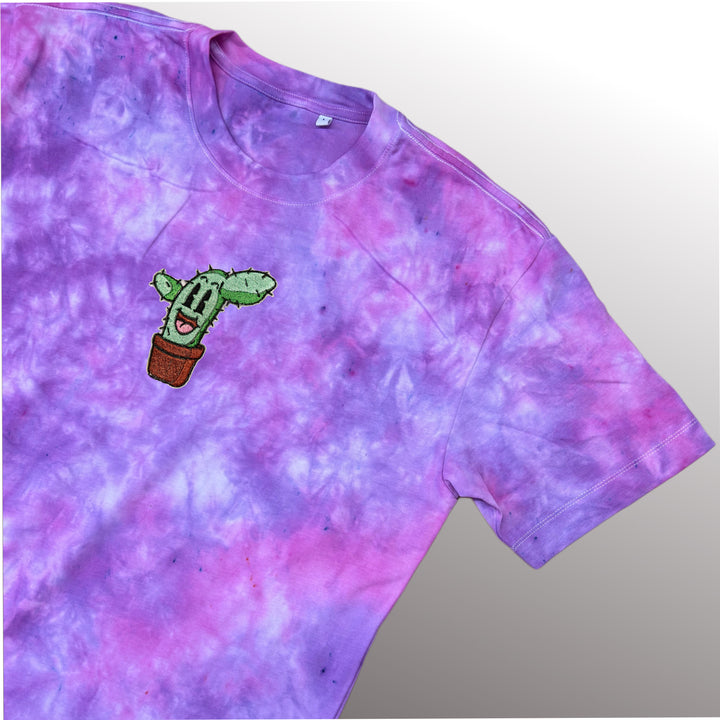 Cactus Tee - T-shirt - MillersMind - cactus-tee - ["embroidery","organic","T-shirt","Tie Dye"]
