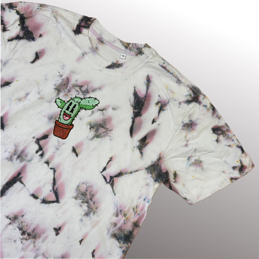 Cactus Tee - T-shirt - MillersMind - cactus-tee - ["embroidery","organic","T-shirt","Tie Dye"]