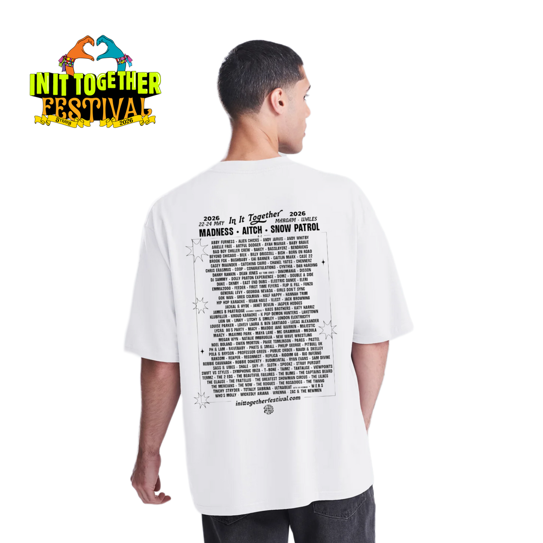 Official Merch - Bloom Box Tee in White