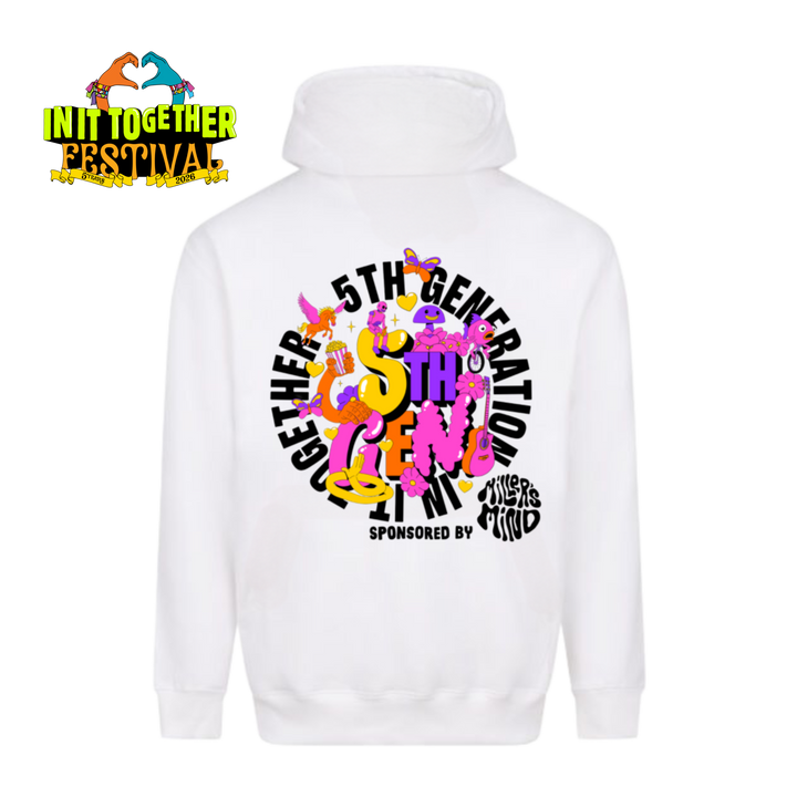 Official Merch - 5th Generation Hoodie in White