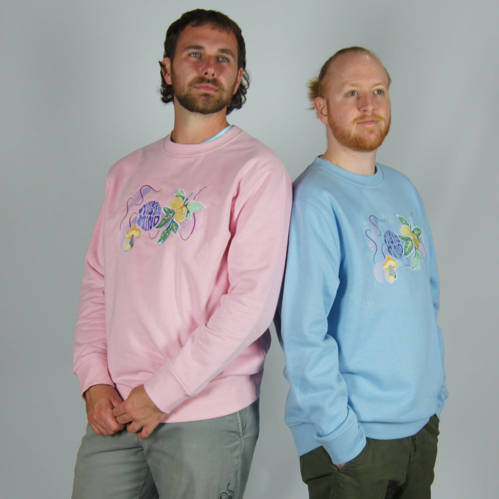 Space Lemon Sweater - Pink - Sweatshirt - MillersMind - space-lemon-sweater-pink - ["organic","sweatshirt"]