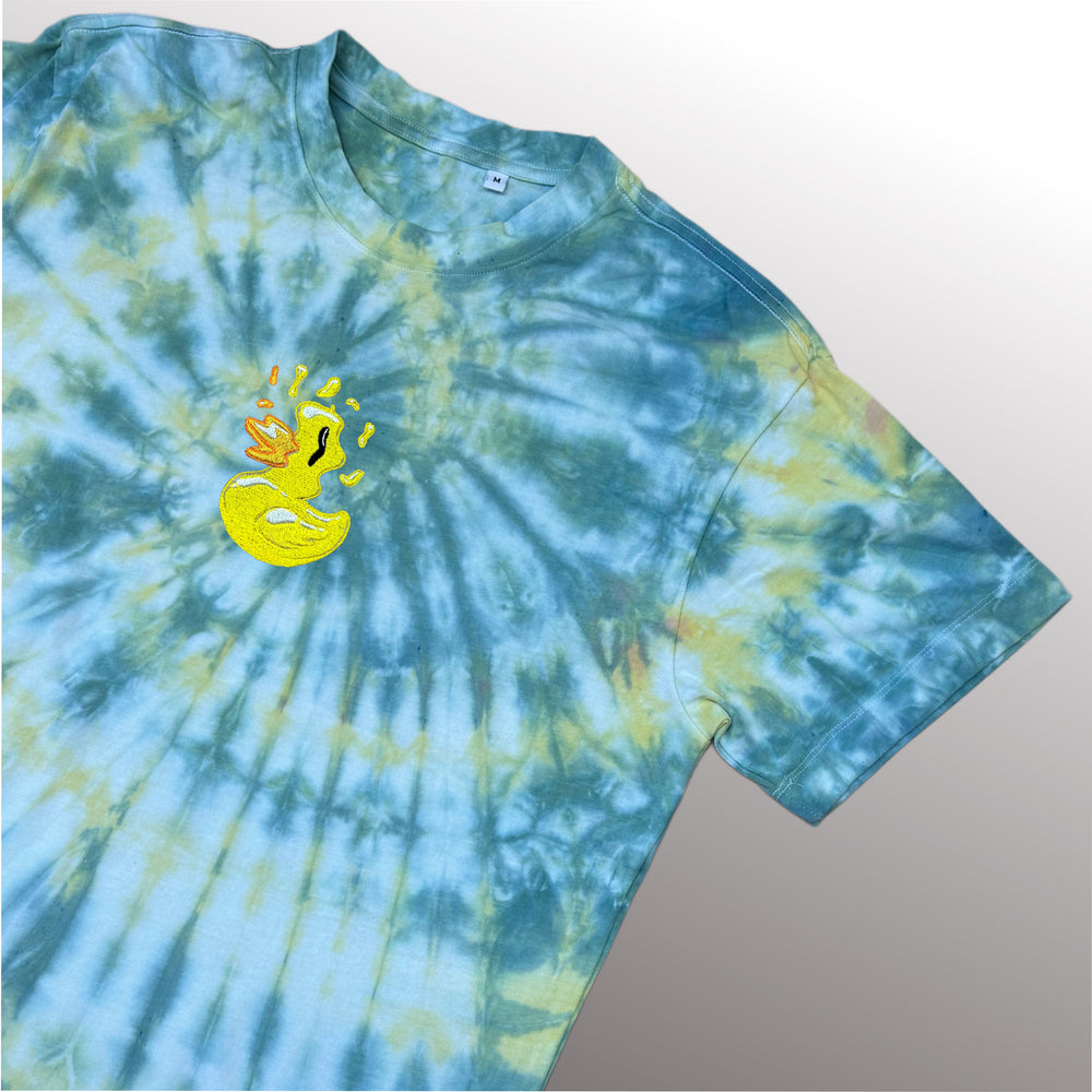 Melting Duck Tee - T-shirt - MillersMind - melting-duck-tee - ["embroidery","organic","T-shirt","Tie Dye"]