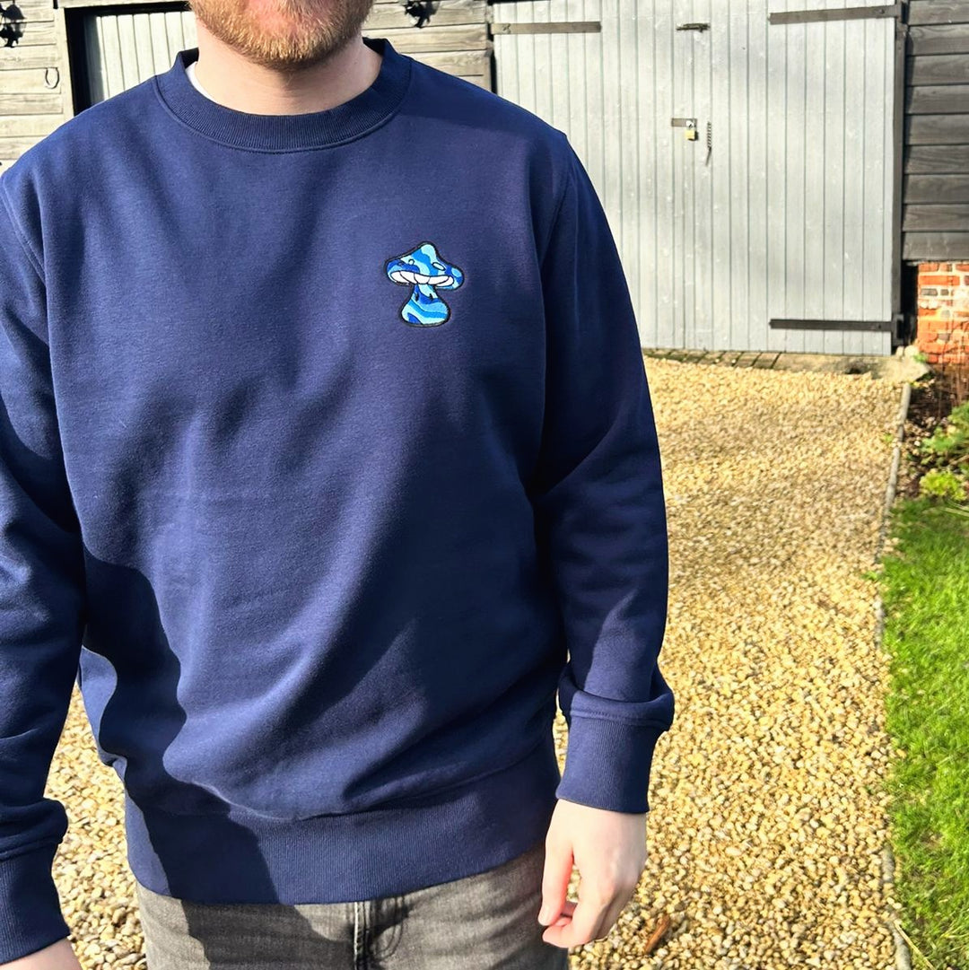 The Ocean Shoom - Sweatshirt - MillersMind - the-ocean-shoom - ["embroidery","handmade","organic","sweatshirt"]