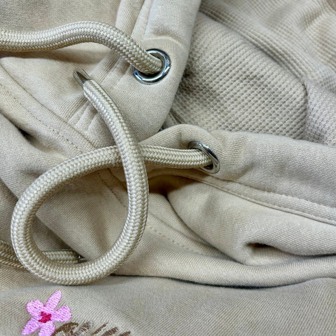 Shells from the Shore - Organic Cotton Hoodie in Desert