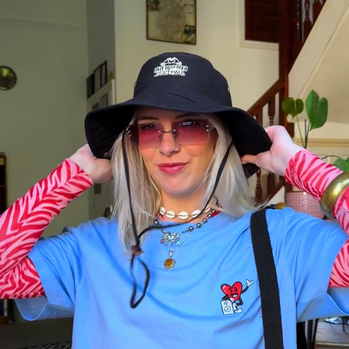 Official Merch - In It Together 26 Safari Hat in Black