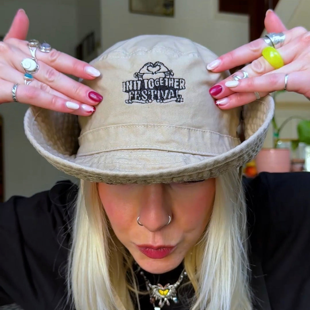 Official Merch - In It Together 26 Safari Hat in Stone