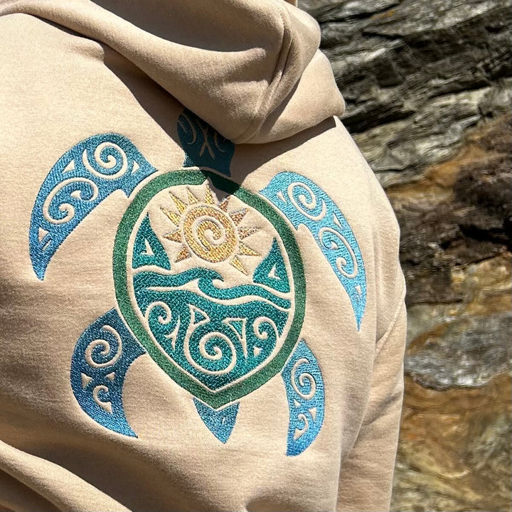 Turtle Tribe Hoodie - Desert