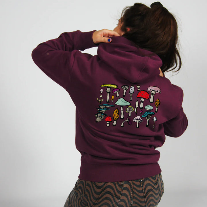 Mushroom Army Hoodie - Desert - hoodie - MillersMind - mushroom-army-hoodie-desert - ["big embroidery","hoodie"]