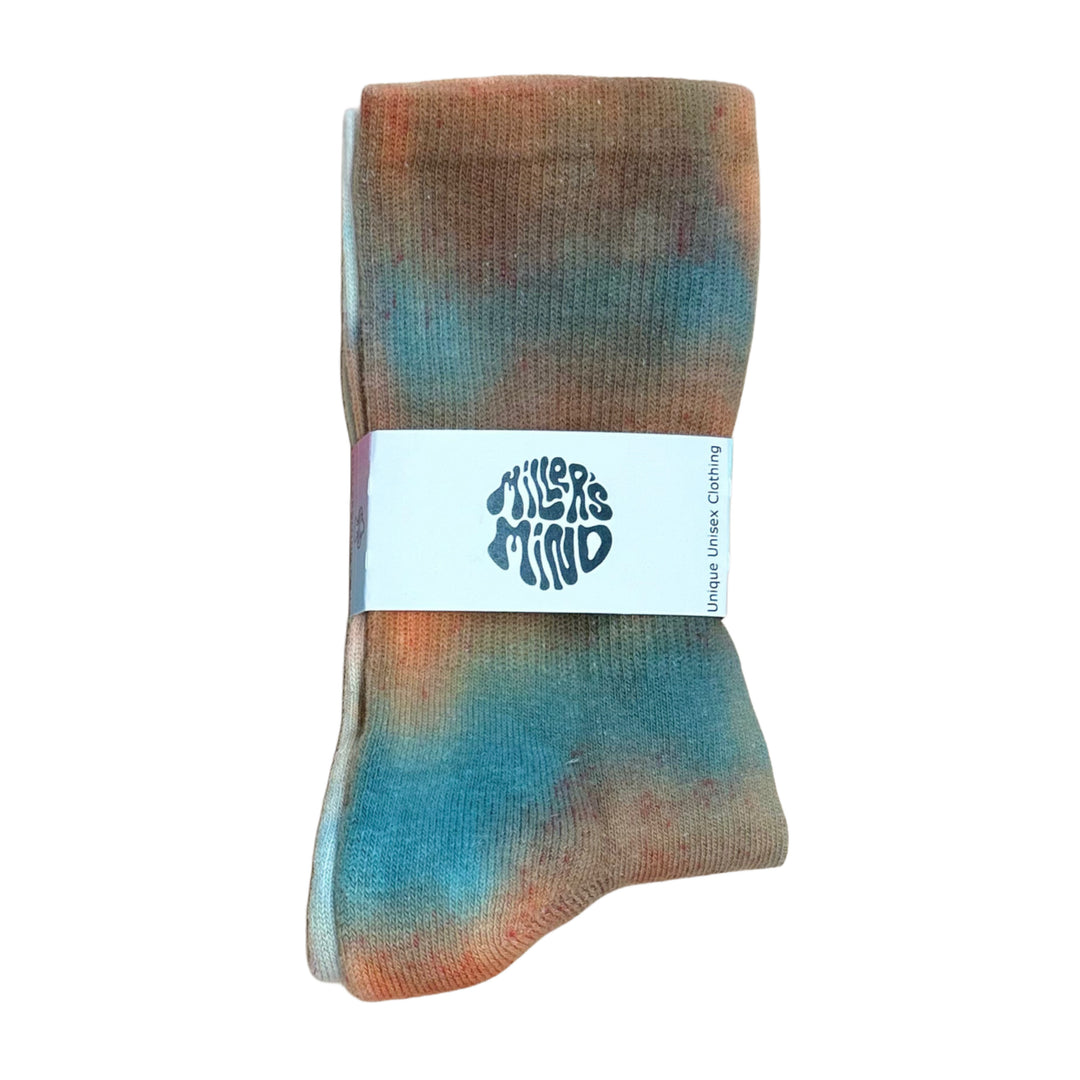 Crew Socks - Electric Sunset - Accessories - MillersMind - crew-socks - ["Accessories","Beanie","Hat","organic"]