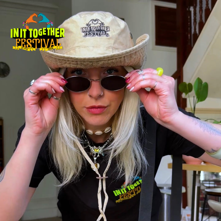 Official Merch - In It Together 26 Safari Hat in Stone