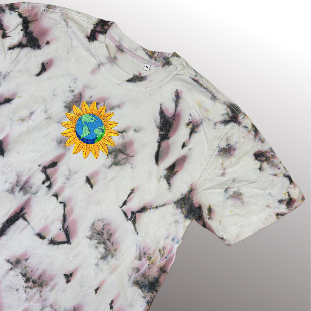 Sunny World Tee - T-shirt - MillersMind - sunny-world-tee - ["embroidery","organic","T-shirt","Tie Dye"]