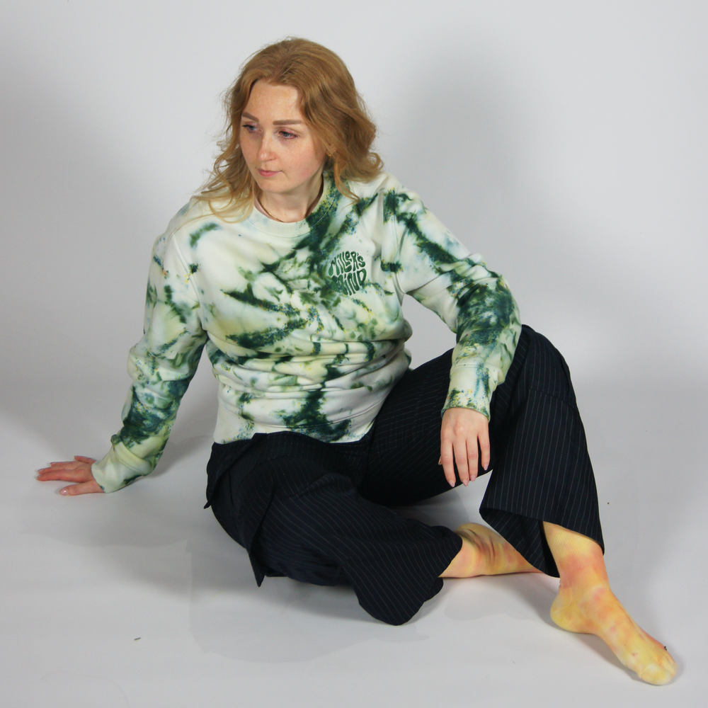 Miller's Mind Logo Sweater - Sweatshirt - MillersMind - tie-dye-sweats - ["embroidery","handmade","organic","sweatshirt"]