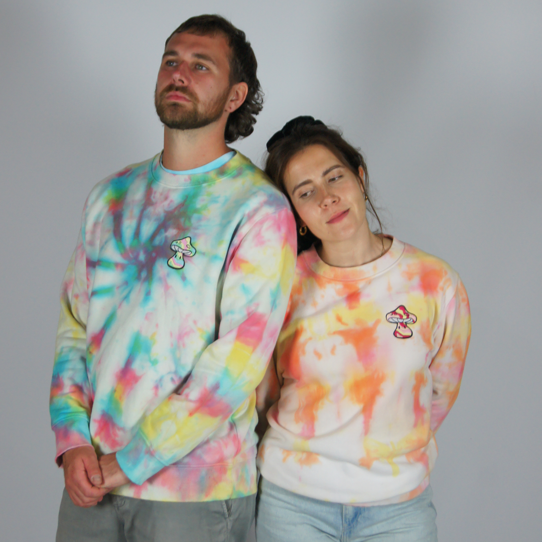 Mushroom Logo Sweater - Sweatshirt - MillersMind - mushroom-logo-sweater-copy - ["embroidery","handmade","organic","sweatshirt"]