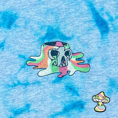 Rainbow Skull T-shirt L