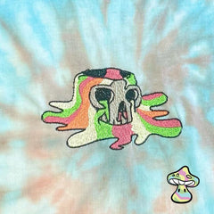 Rainbow Skull T-shirt XL