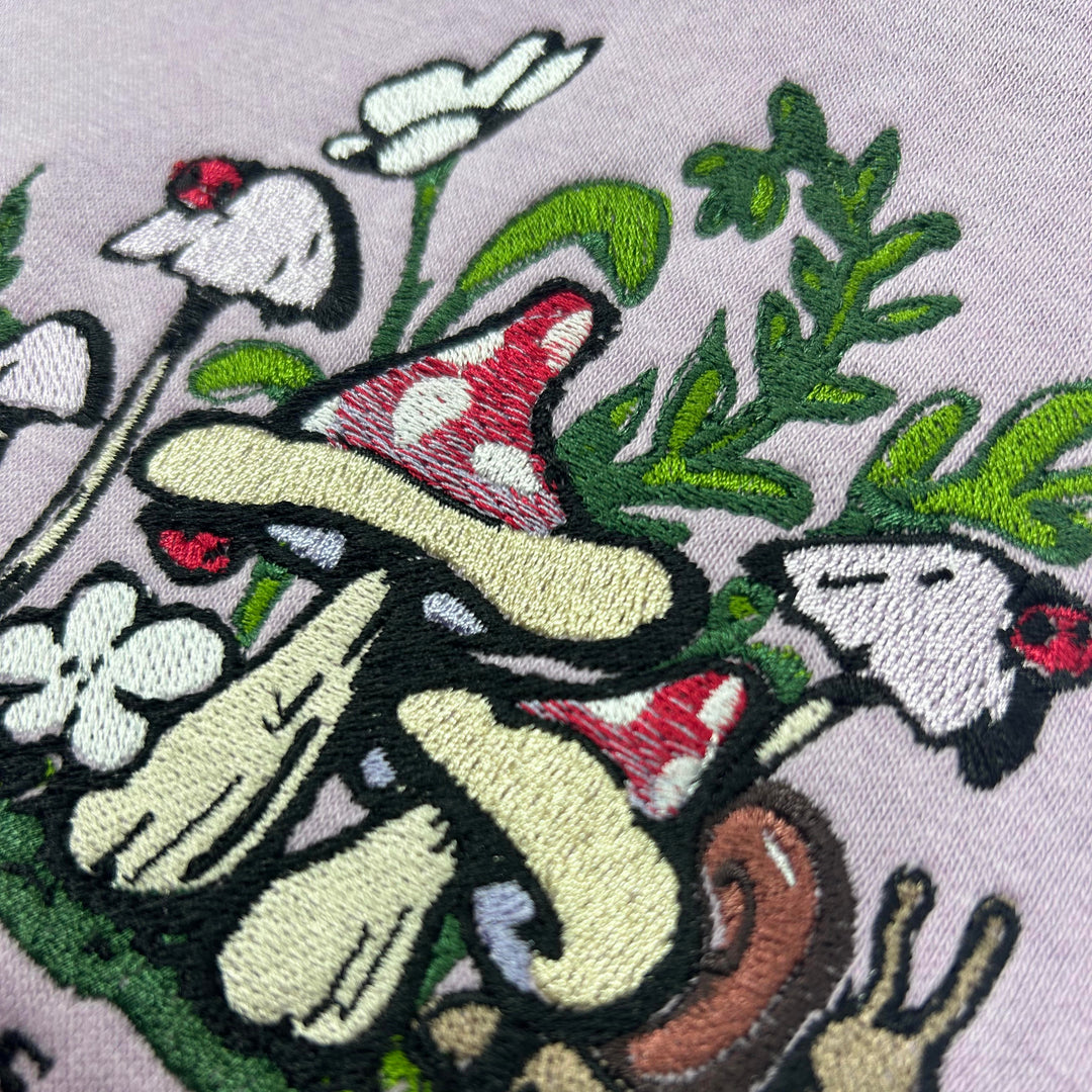 Wild Mushroom Hoodie - Lavender
