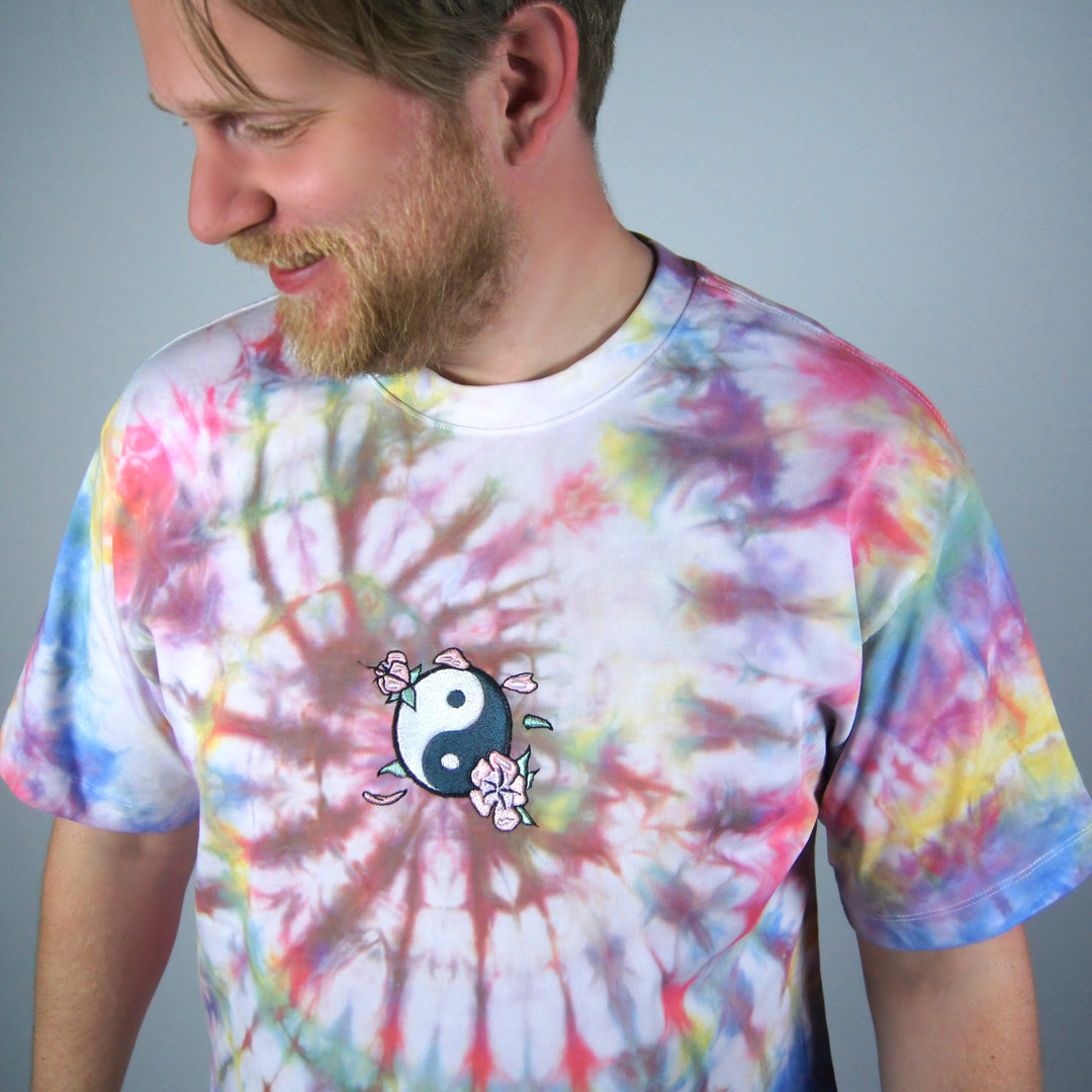 Yin Yang Tee - Rainbow