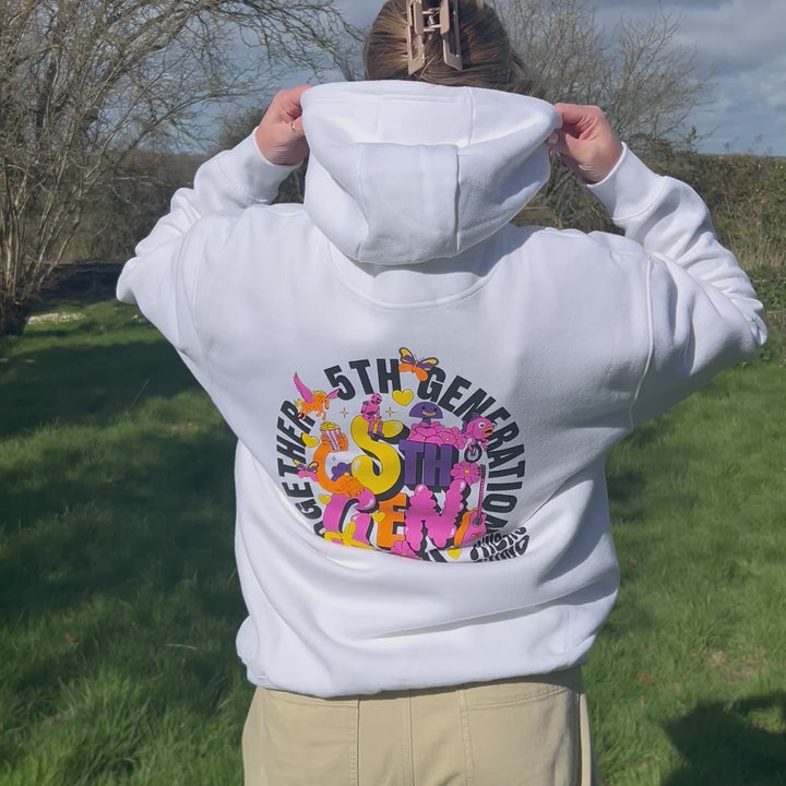 Official Merch - 5th Generation Hoodie in White