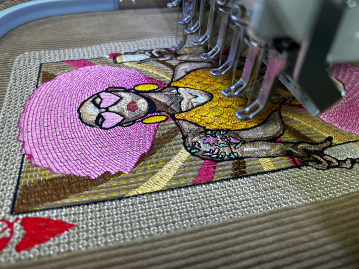 Queen Of Hearts - Organic Cotton Corduroy Jacket in Camel