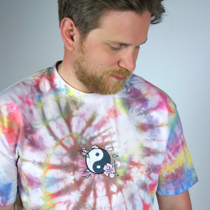 Yin Yang Tee - Rainbow