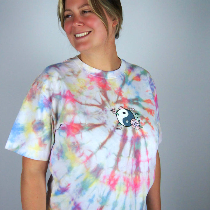 Yin Yang Tee - Rainbow